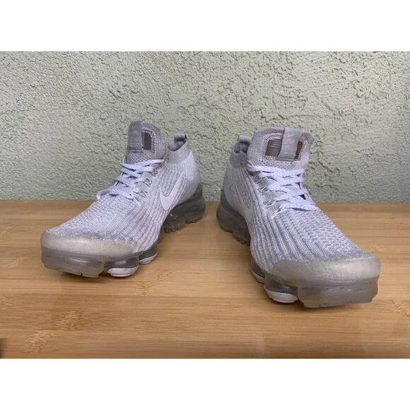 Nike Air Vapormax Flykknit‎ 3 White Pure Platinum AJ6900-102 Men’s Size 6
